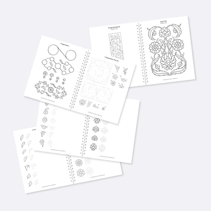Islamic Biomorphic Drawing Workbook