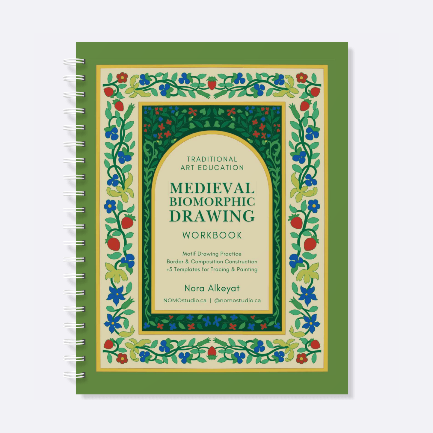 Medieval Biomorphic Drawing Workbook