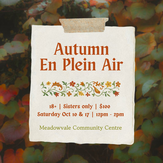 Autumn En Plein Air | Oil Pastel & Painting Course