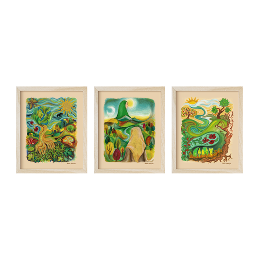 Abstracted Nature | Bundle of 3