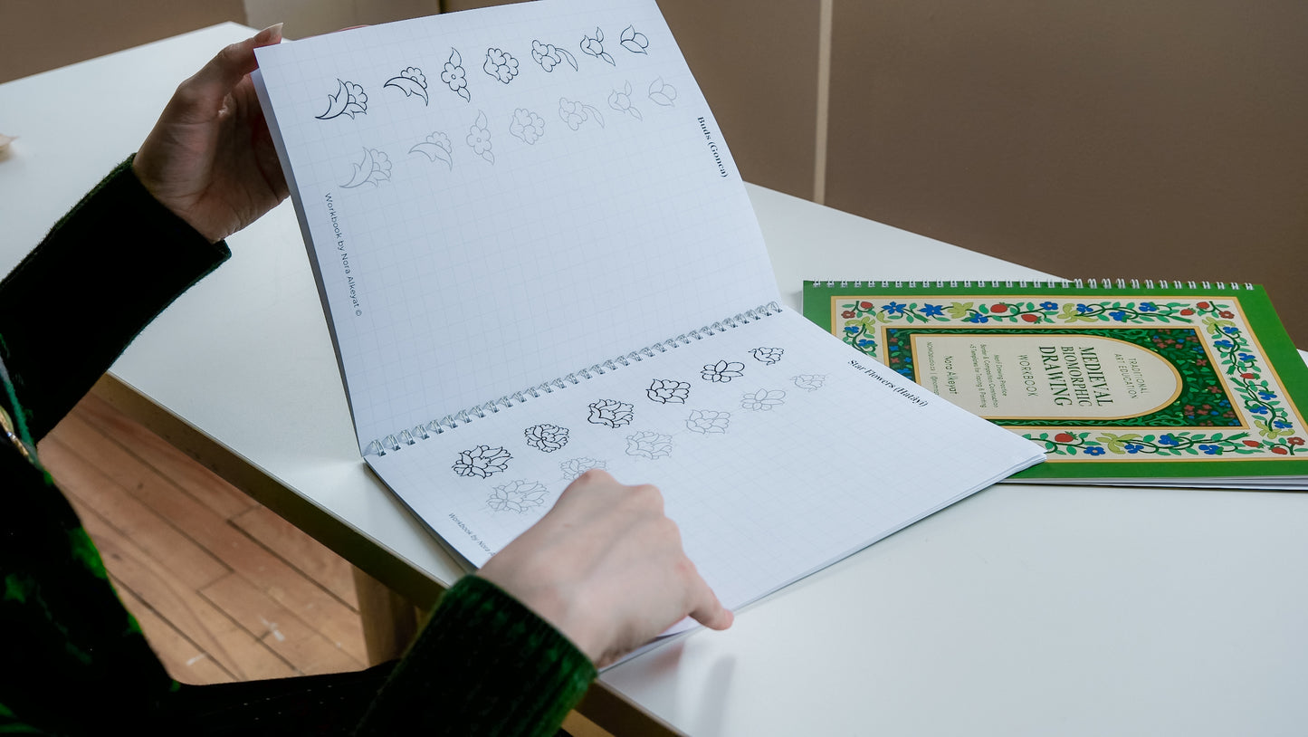 Islamic Biomorphic Drawing Workbook
