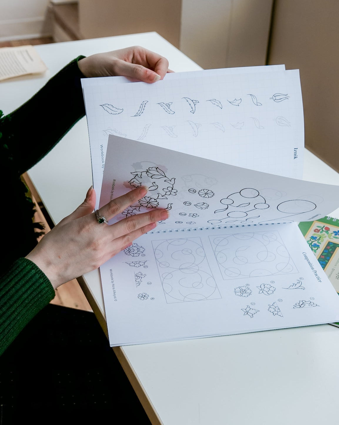 Islamic Biomorphic Drawing Workbook