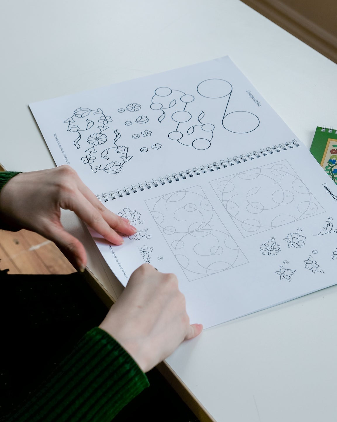 Islamic Biomorphic Drawing Workbook