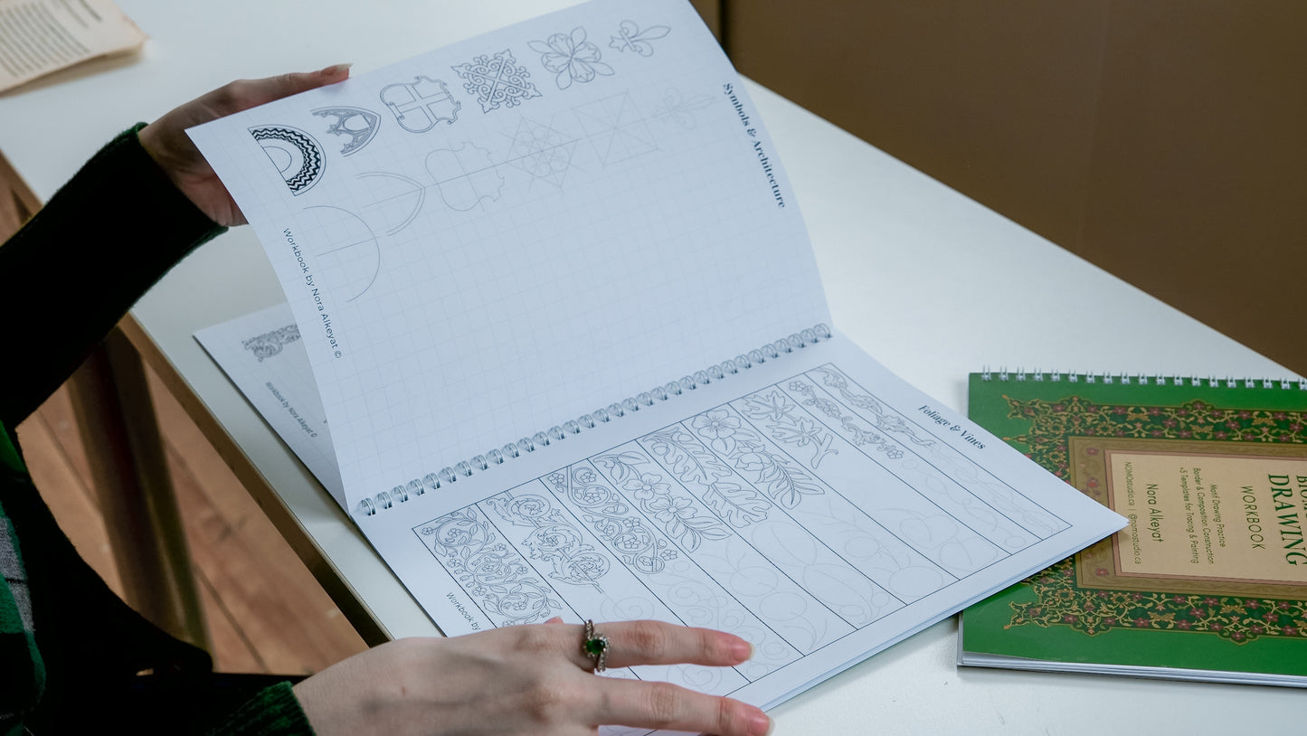 Medieval Biomorphic Drawing Workbook