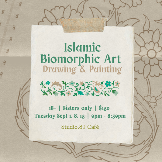 Islamic Biomorphic Art | Drawing & Painting Course